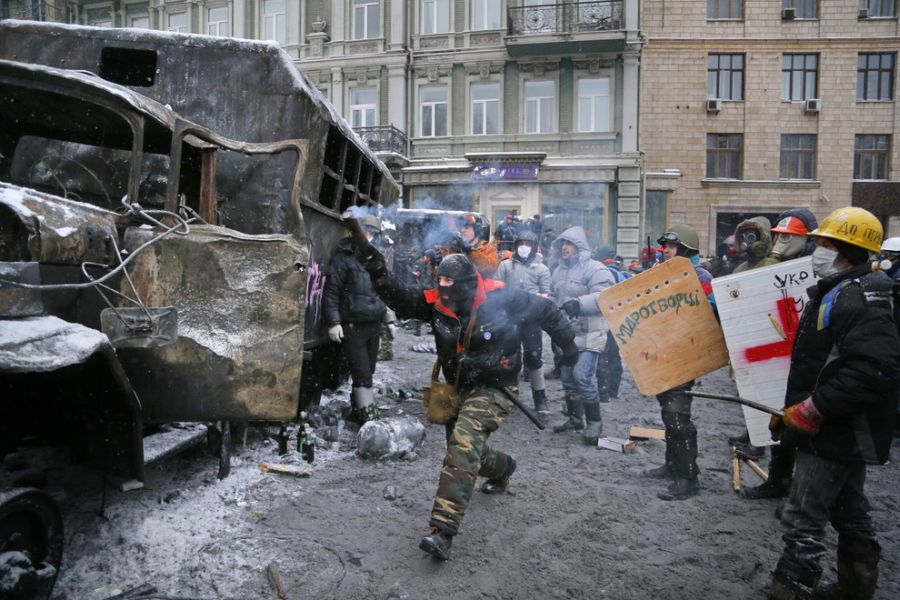 Бои в Киеве (58 фото)
