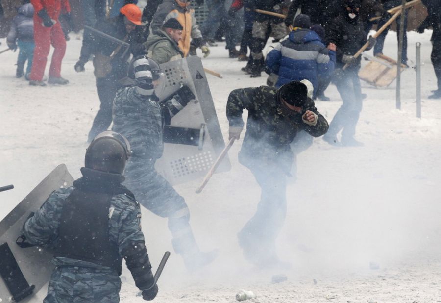 Бои в Киеве (58 фото)