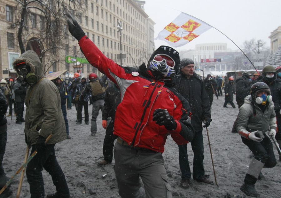 Бои в Киеве (58 фото)
