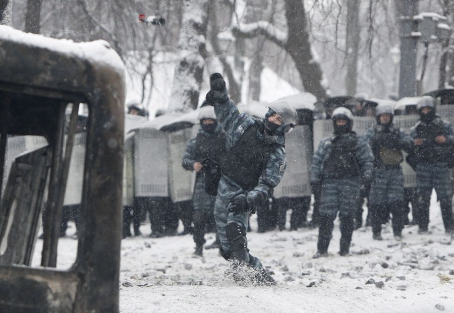 Бои в Киеве (58 фото)