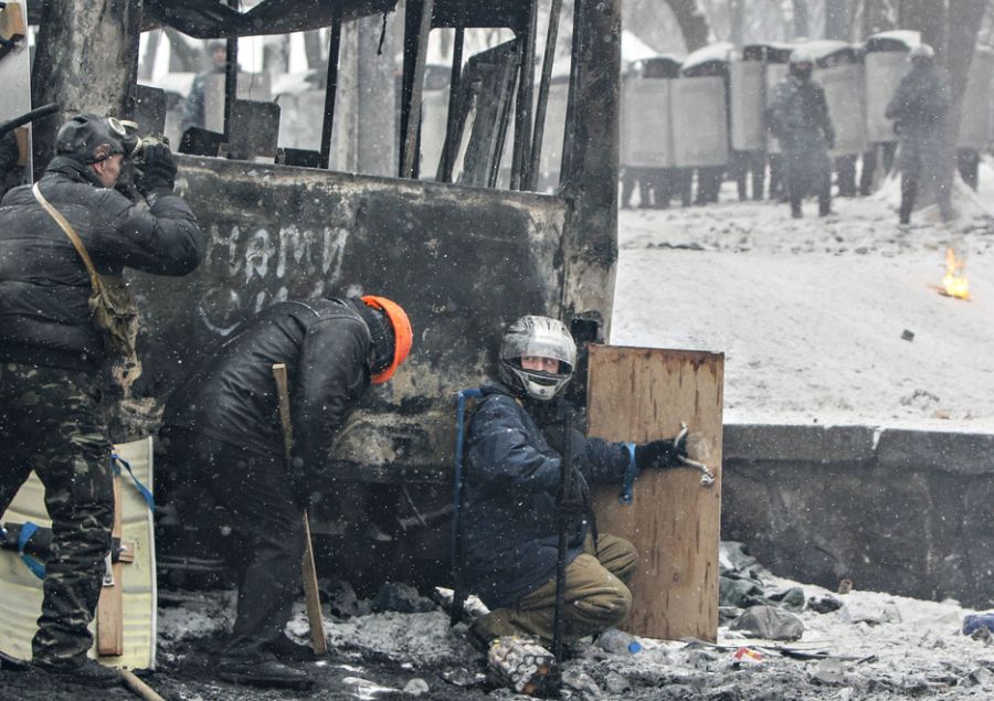 Бои в Киеве (58 фото)