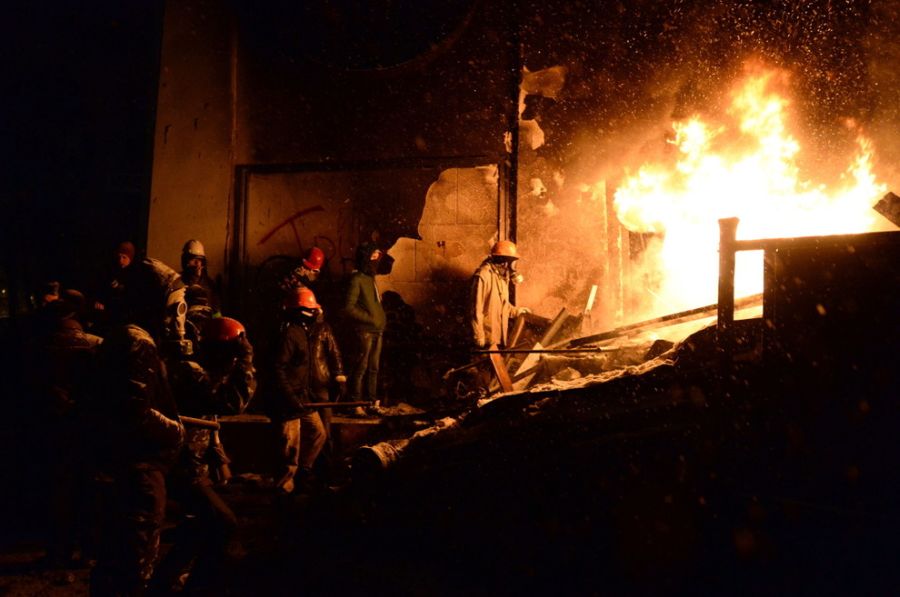 Бои в Киеве (58 фото)