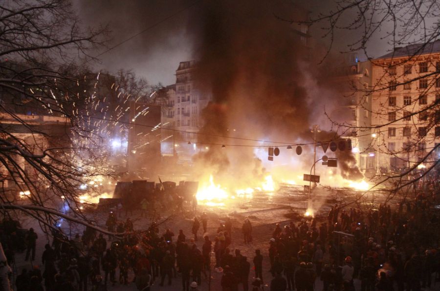 Бои в Киеве (58 фото)