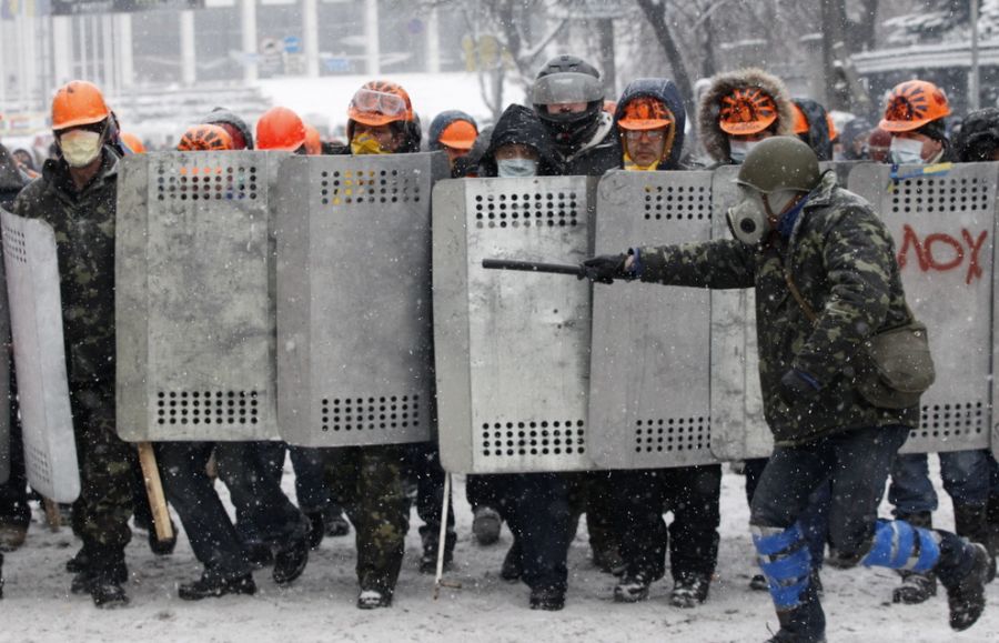 Бои в Киеве (58 фото)