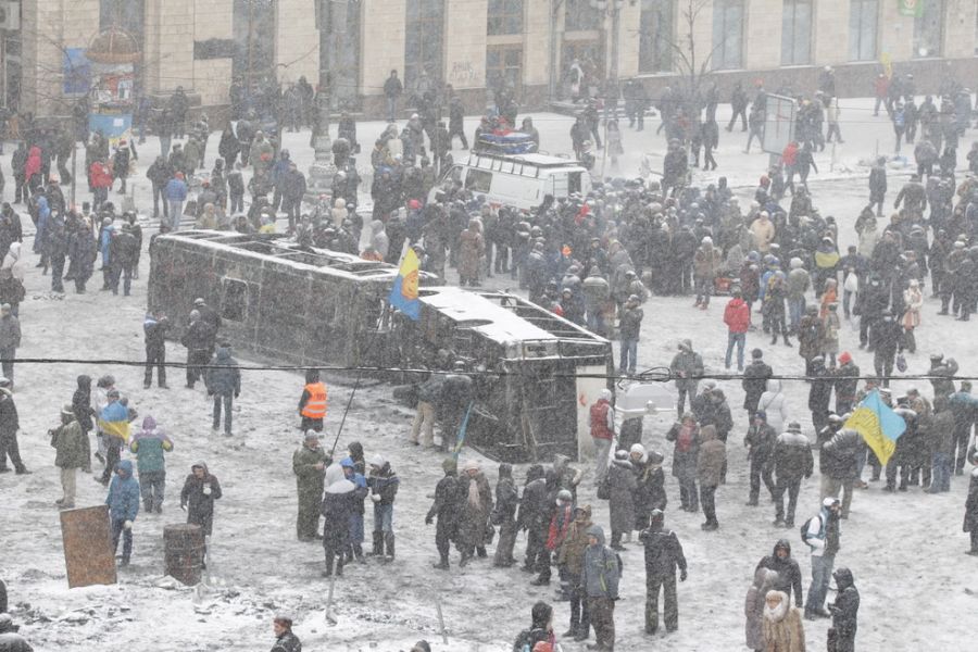 Бои в Киеве (58 фото)