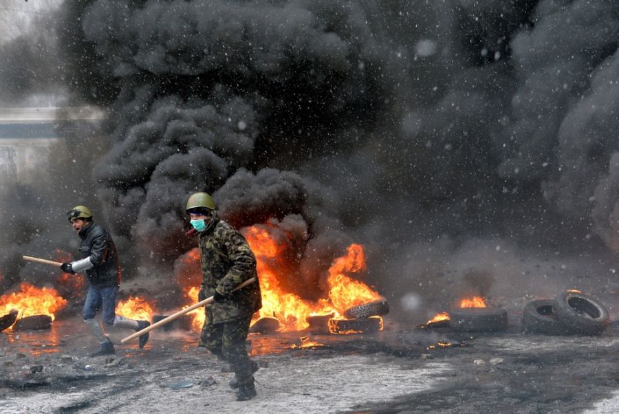 Бои в Киеве (58 фото)