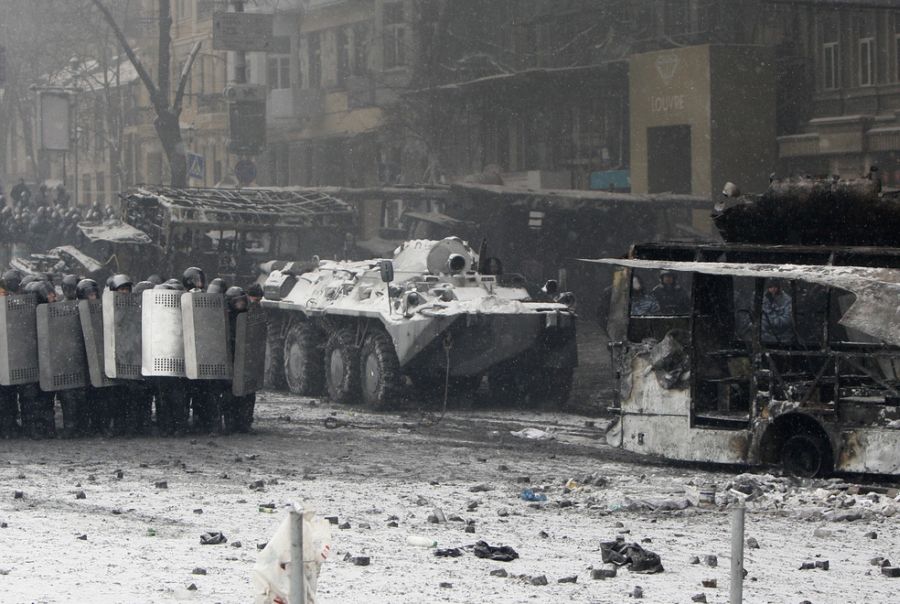 Бои в Киеве (58 фото)