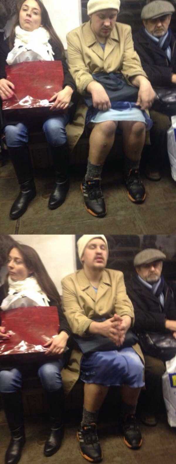 Модники из метрополитена