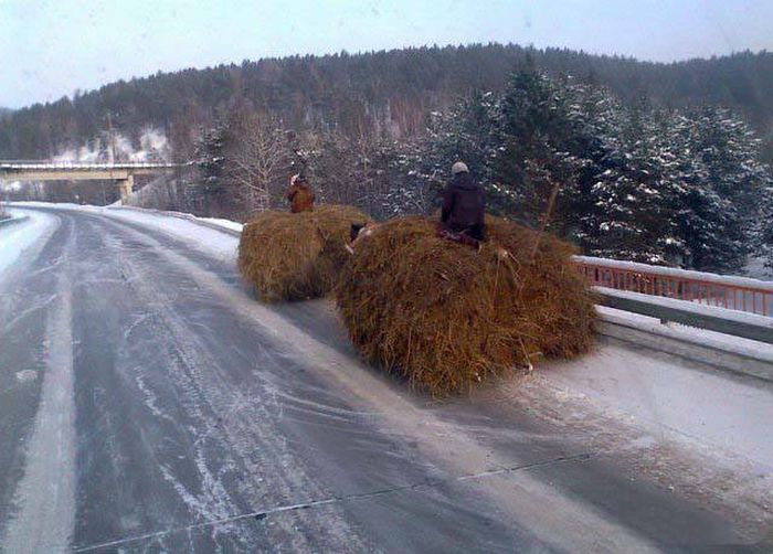 Фото, которые возможно было сделать только в России