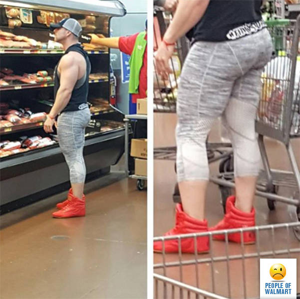 Смешные люди из супермаркетов