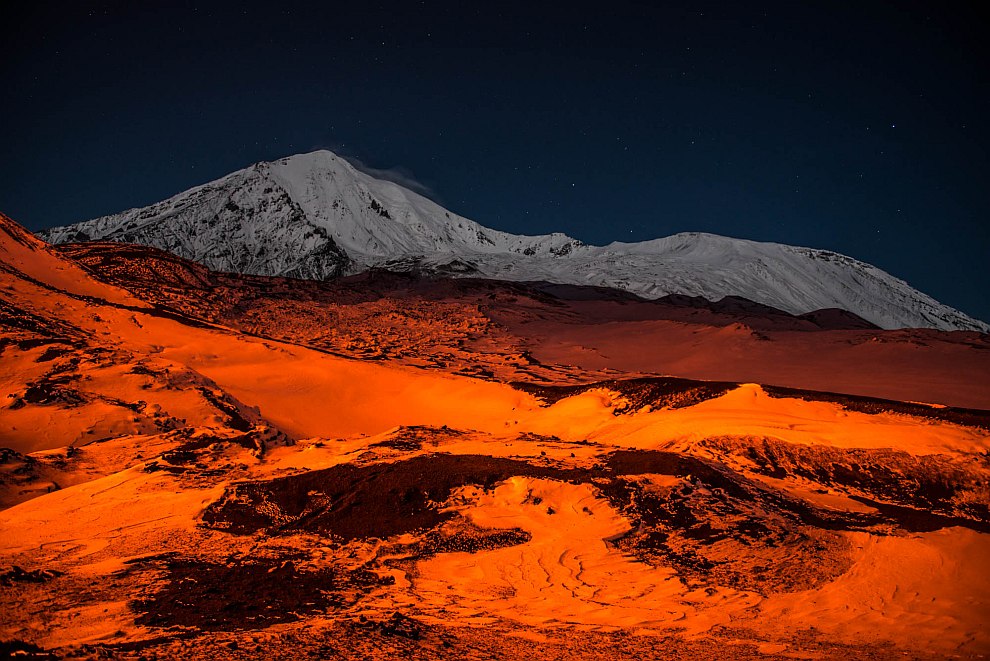 Извержение вулкана Толбачик на Камчатке Извержение вулкана Толбачик на Камчатке