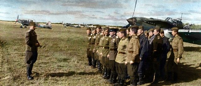 "Ожившие" фото времен Великой Отечественной войны