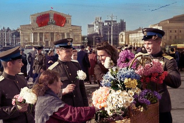 "Ожившие" фото времен Великой Отечественной войны