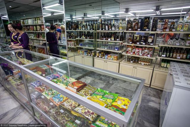 Товары в магазинах Северной Кореи