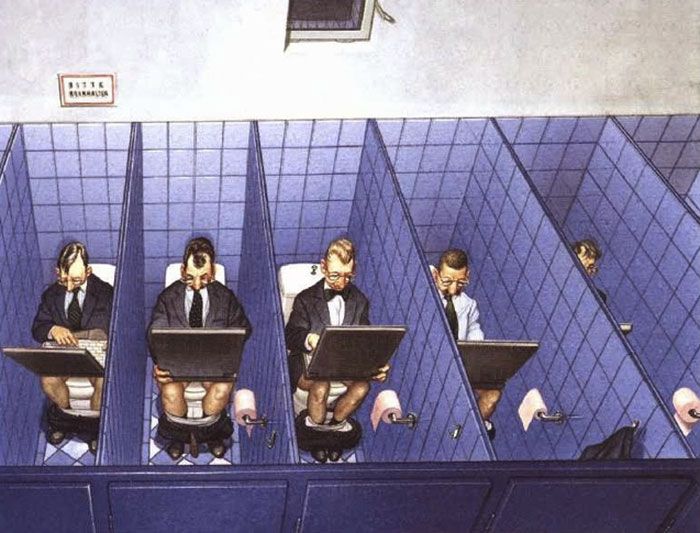 Недостатки современного общества в работах Герхарда Хадерера
