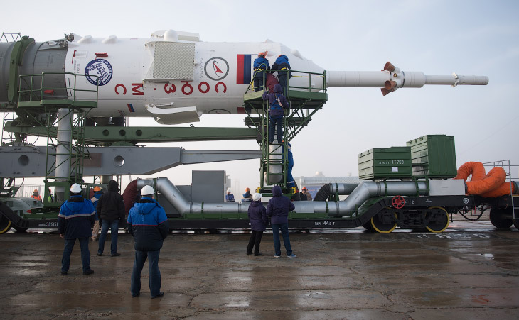 Российский корабль «Союз МС-08» взял курс на МКС