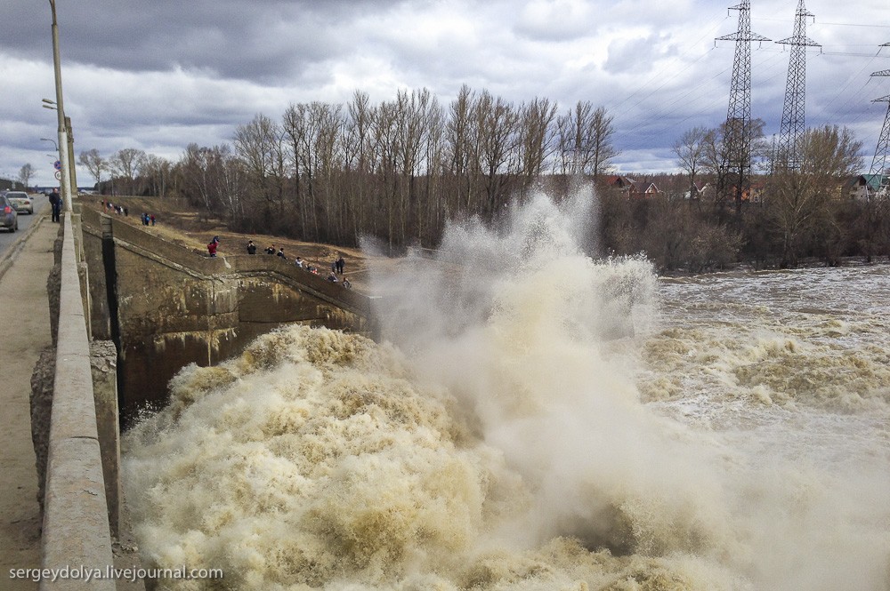 Наводнение в Дубне