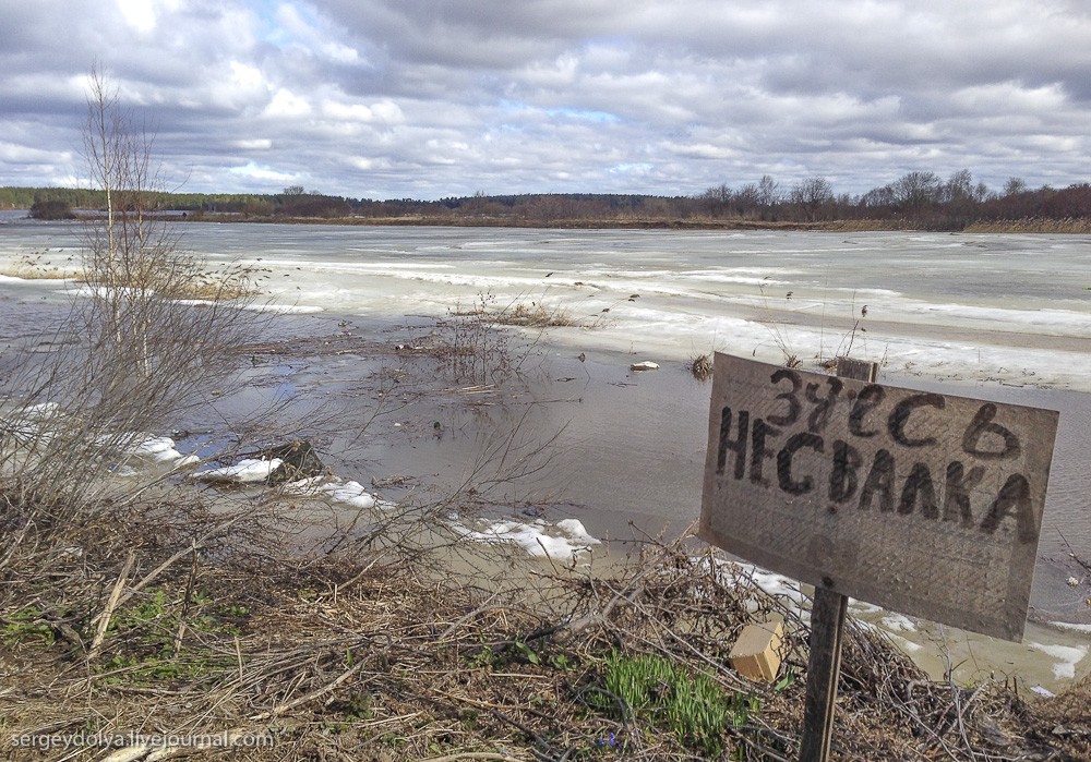 Наводнение в Дубне