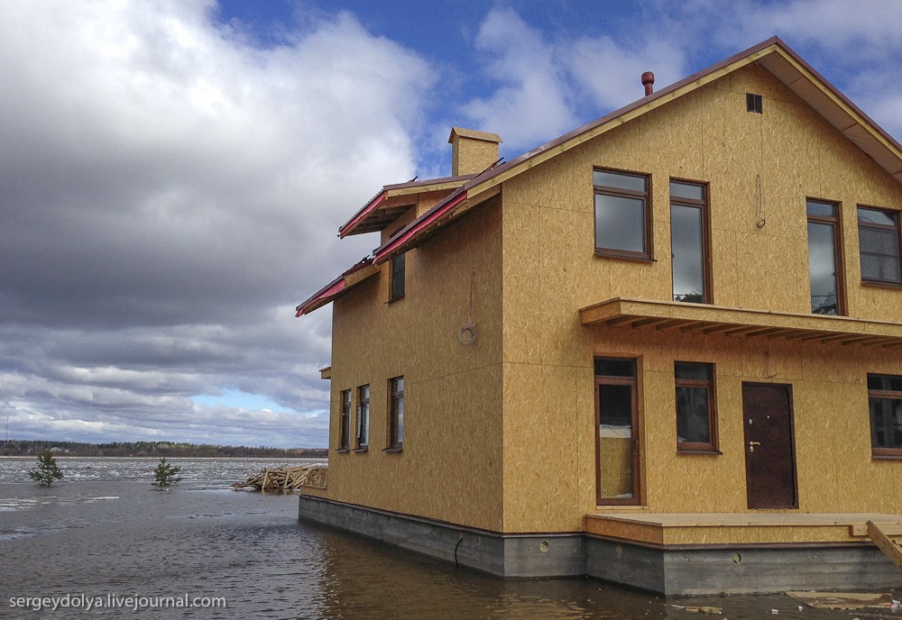 Наводнение в Дубне