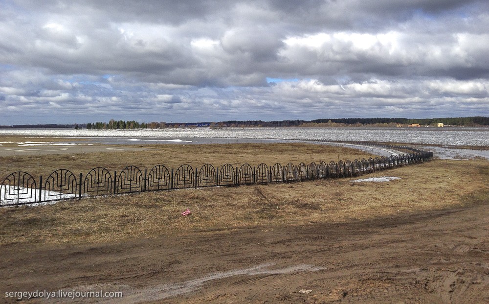 Наводнение в Дубне