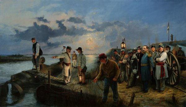 Первая в мире подводная лодка, успешно примененная в бою Первая в мире подводная лодка, успешно примененная в бою