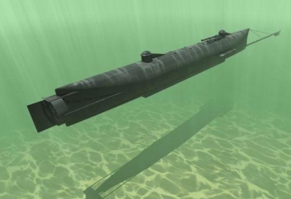 Первая в мире подводная лодка, успешно примененная в бою Первая в мире подводная лодка, успешно примененная в бою