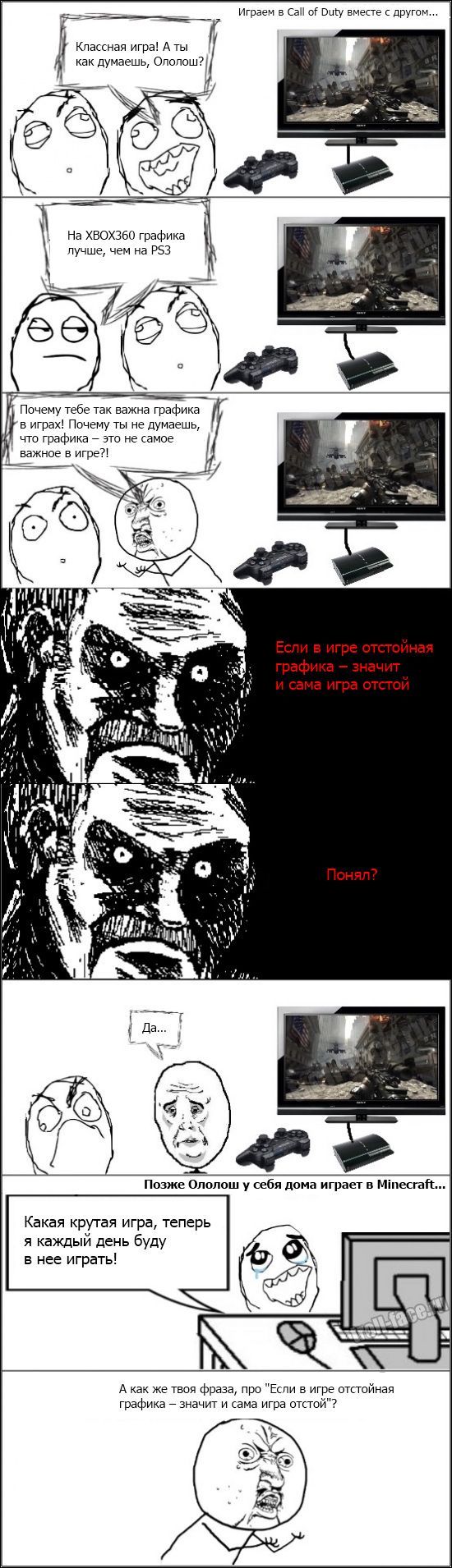 Веселые комиксы