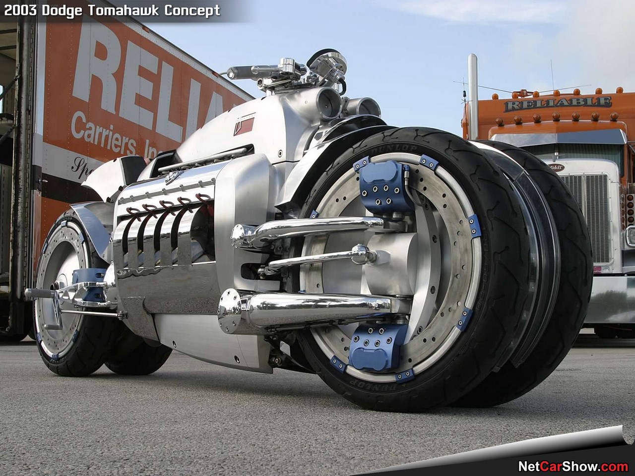 Самый быстрый мотоцикл в мире: Dodge Tomahawk