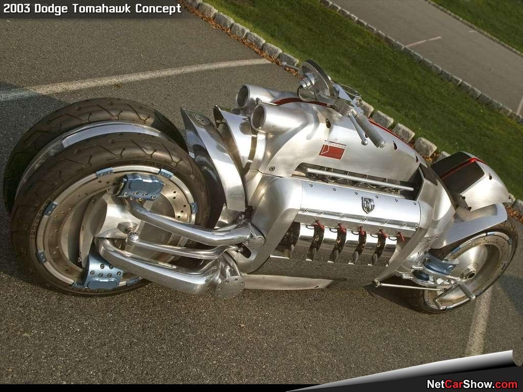 Самый быстрый мотоцикл в мире: Dodge Tomahawk