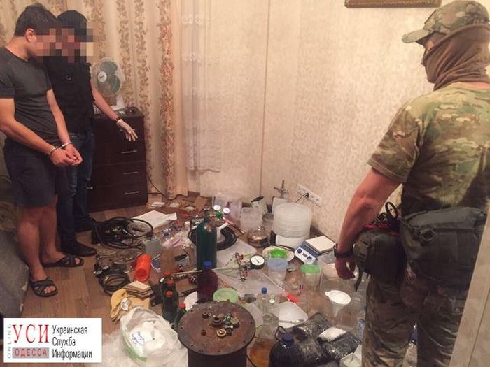 В Одессе обнаружена нарколаборатория