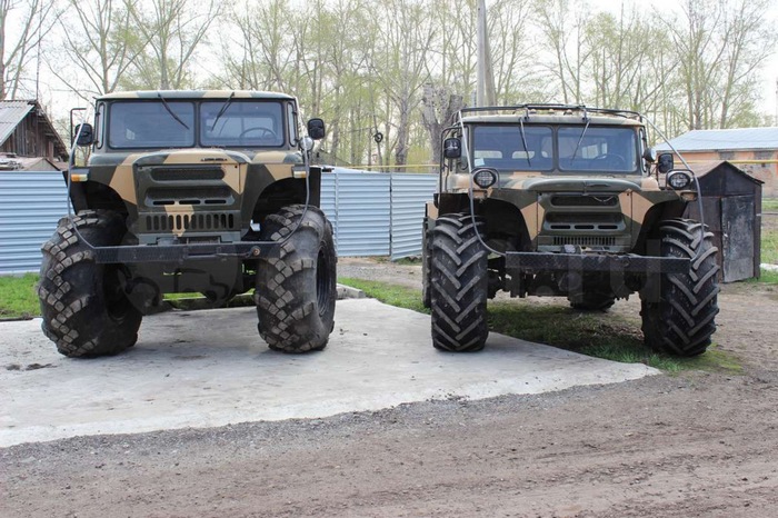 Кастомный вездеход на базе ГАЗ-66