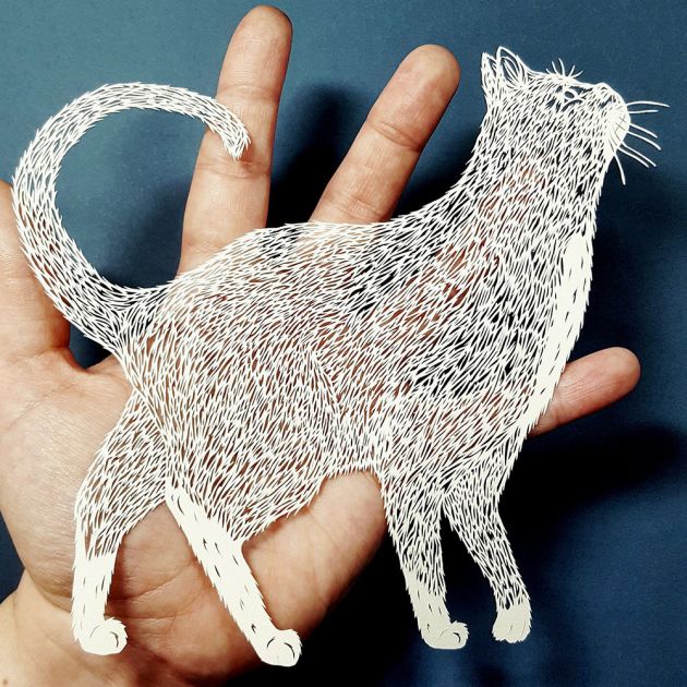 Скульптуры из бумаги