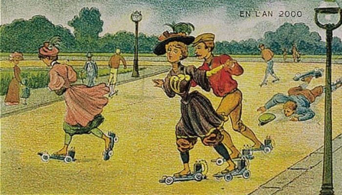 Рисунки 1910 года, отображающие будущее