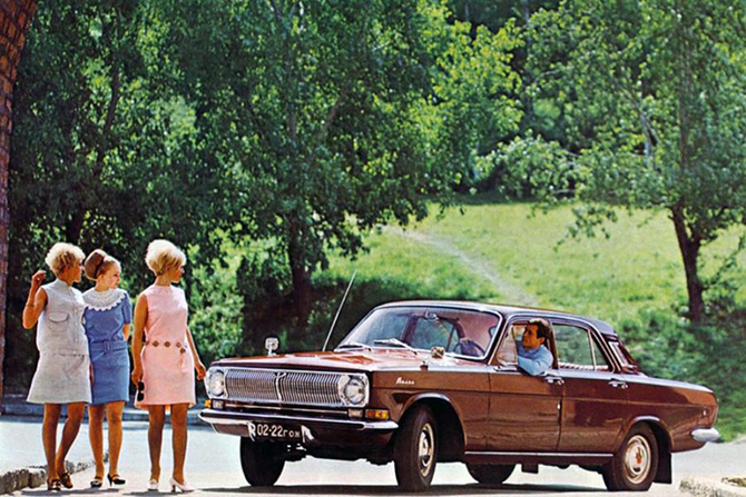 Как СССР рекламировал автомобили