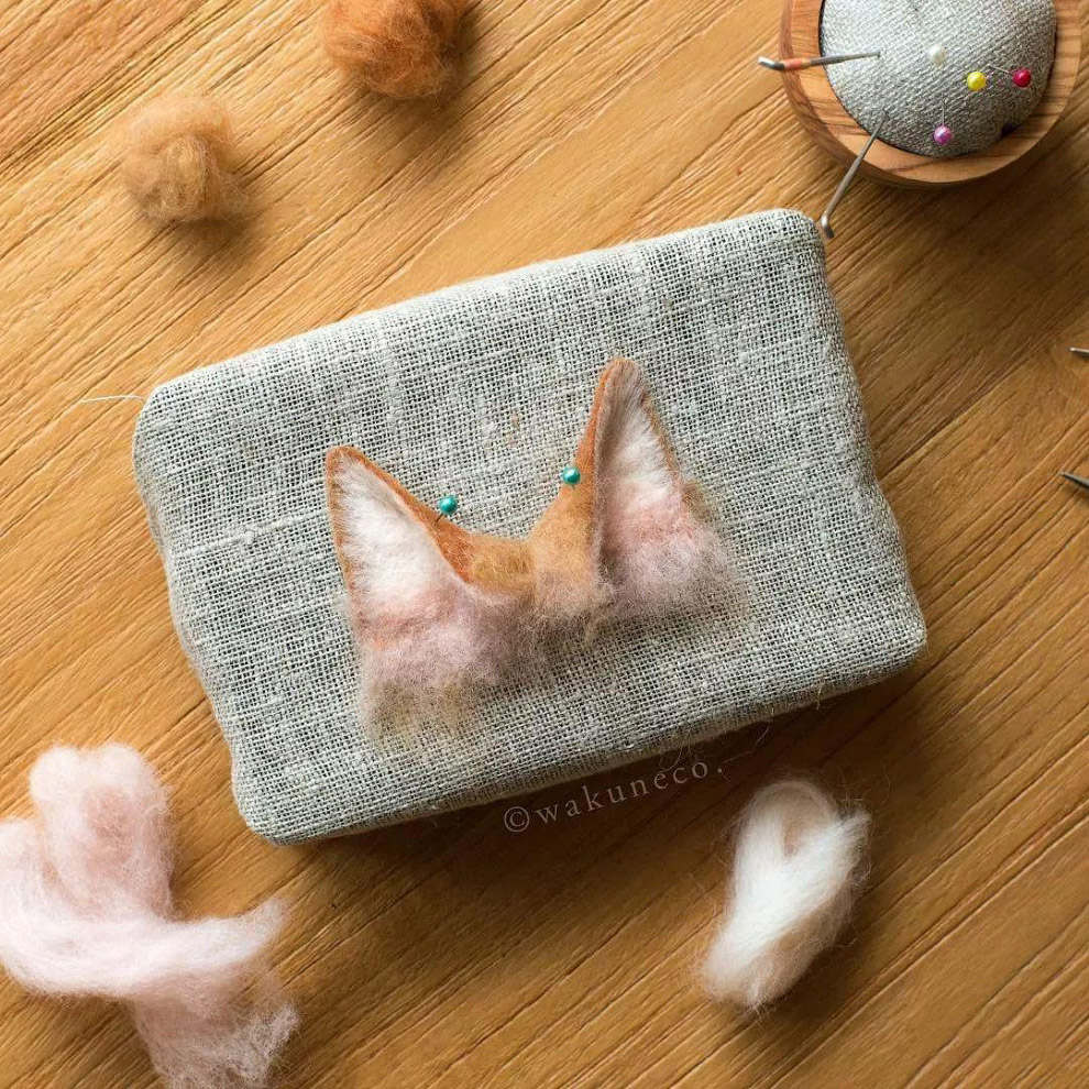 Необычные 3D-портреты кошек из шерсти