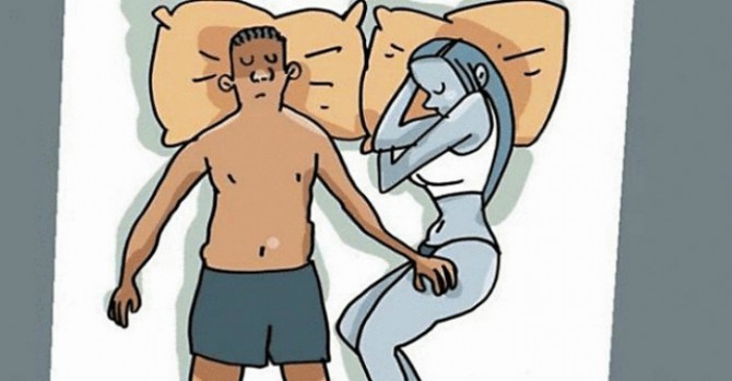 10 поз для сна, которые четко характеризуют отношения внутри пары