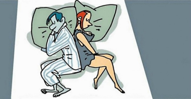 10 поз для сна, которые четко характеризуют отношения внутри пары
