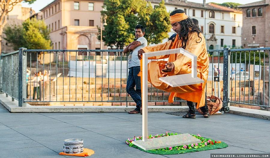 Тайна левитации уличных йогов Тайна левитации уличных йогов