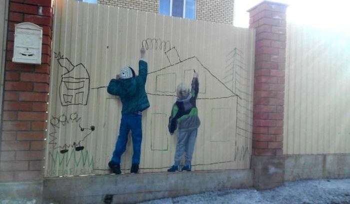 Восхитительное уличное искусство