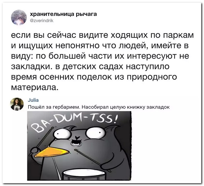Забавные комментарии из социальных сетей