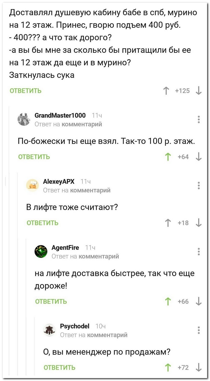 Забавные комментарии из социальных сетей