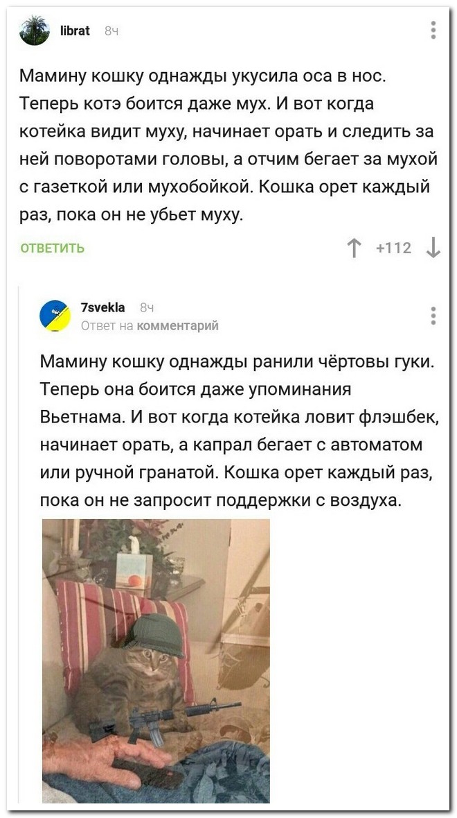 Забавные комментарии из социальных сетей