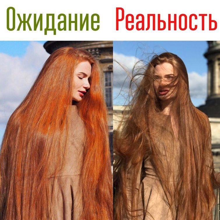 Анастасия Сидорова — русская Рапунцель с роскошными рыжимы волосами, победившая алопецию
