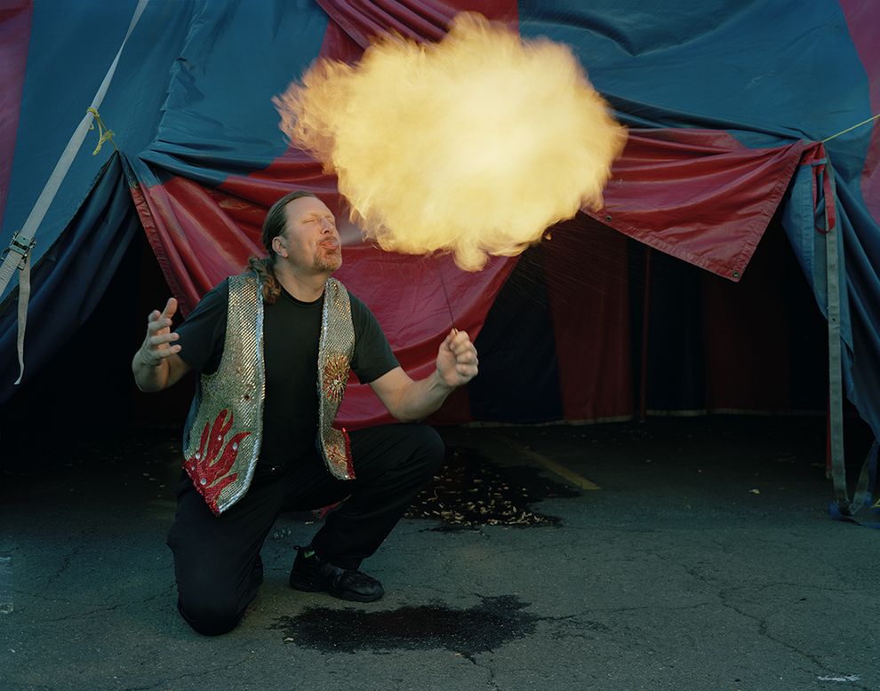 Последний в Америке цирк на колесах