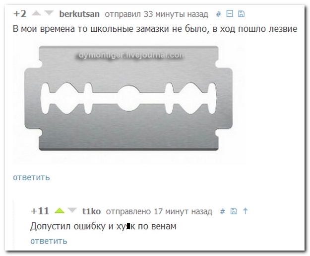 Смешные комментарии из социльных сетей