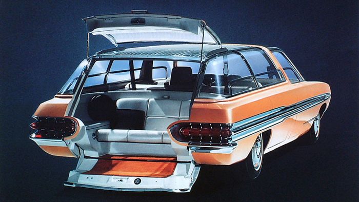 Ford Aurora - уникальный концепт 1964 года, оборудованный первой навигационной системой