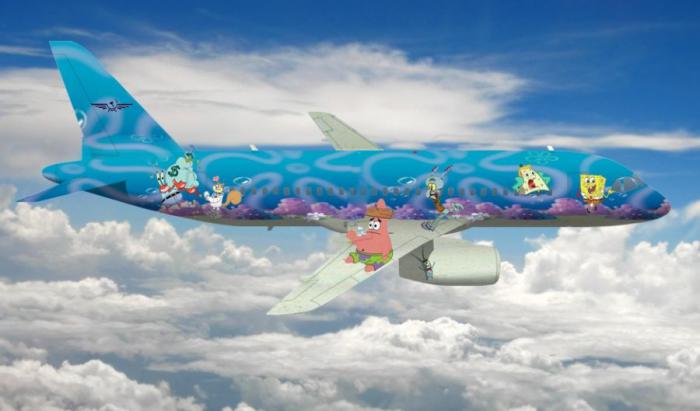 Конкурс на лучшую раскраску самолета