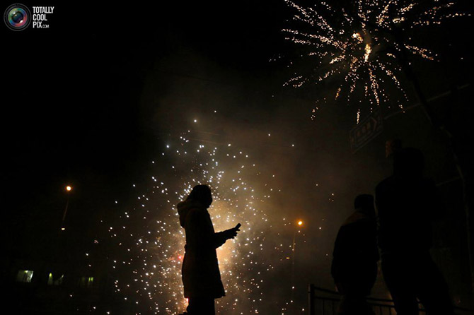 Как отпраздновали Китайский Новый год 2015