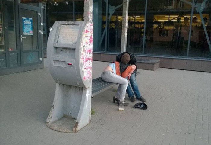 Когда перебрал лишнего