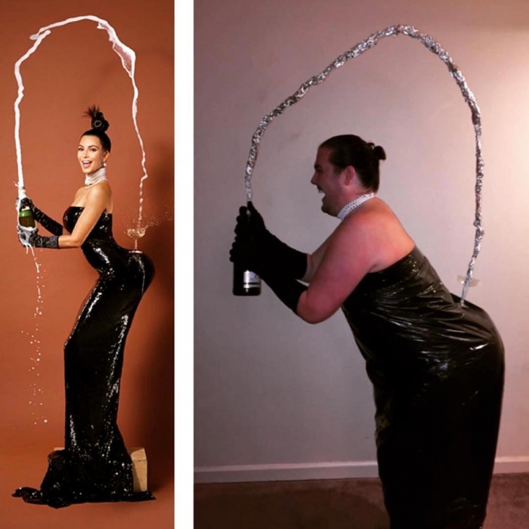 Смешная страница в Instagram, где мужчины пародируют типичные женские фотографии Смешная страница в Instagram, где мужчины пародируют типичные женские фотографии